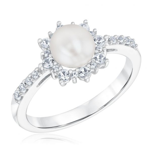 Cultured white sapphire store