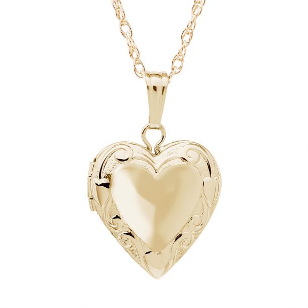 Gold filled heart locket new arrivals