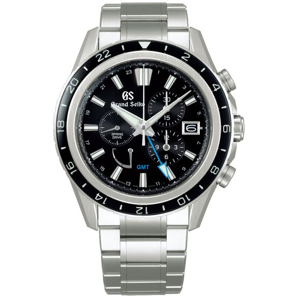 Grand Seiko Evolution 9 Chronograph GMT Watch SBGC251 REEDS Jewelers