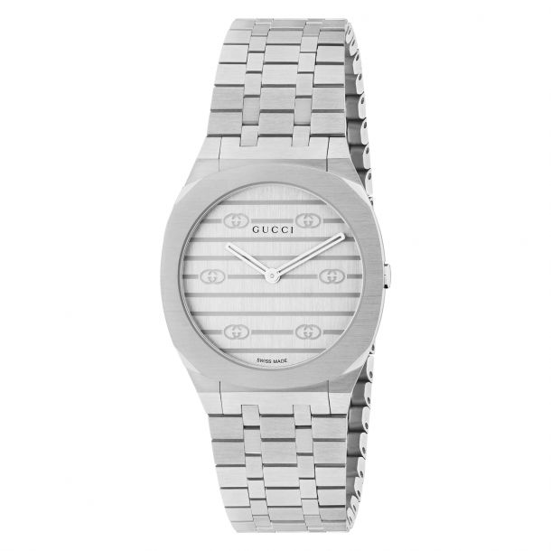 Gucci bracelet watch silver shop