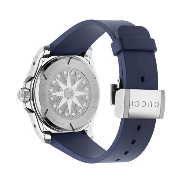 Gucci Dive Automatic Blue Dial Rubber Strap Watch 40mm - YA136359