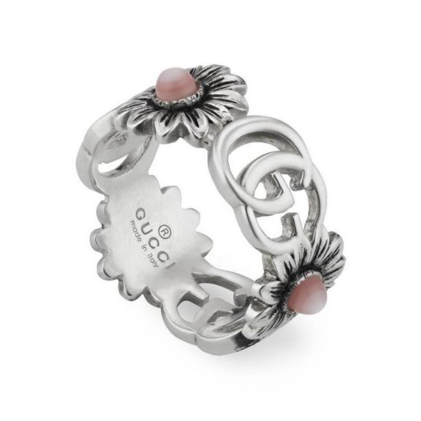 Double g flower ring cheap