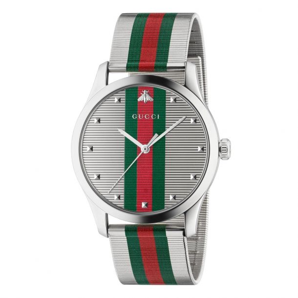 Mens gucci watch red and green online