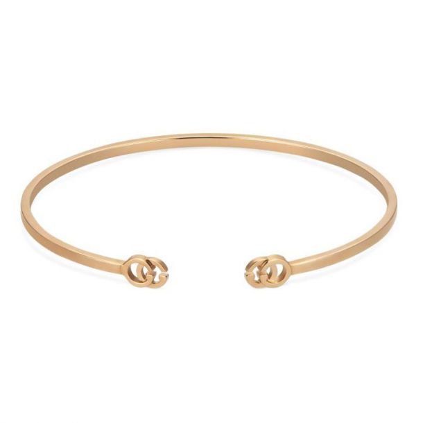 Rose gold gucci bracelet store