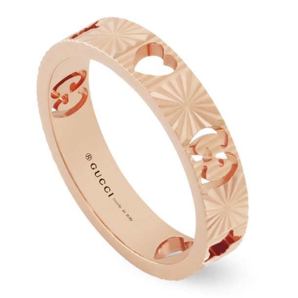 Gucci 18k pink gold ring store