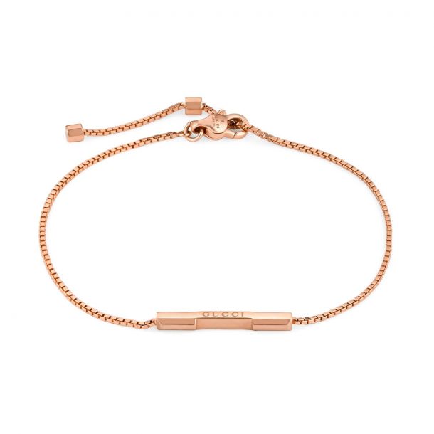 Gucci Link To Love Bracelet in Rose Gold REEDS Jewelers