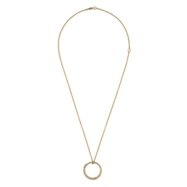 Gucci circle necklace deals