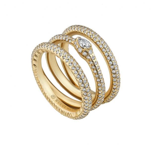 Gucci ouroboros ring best sale