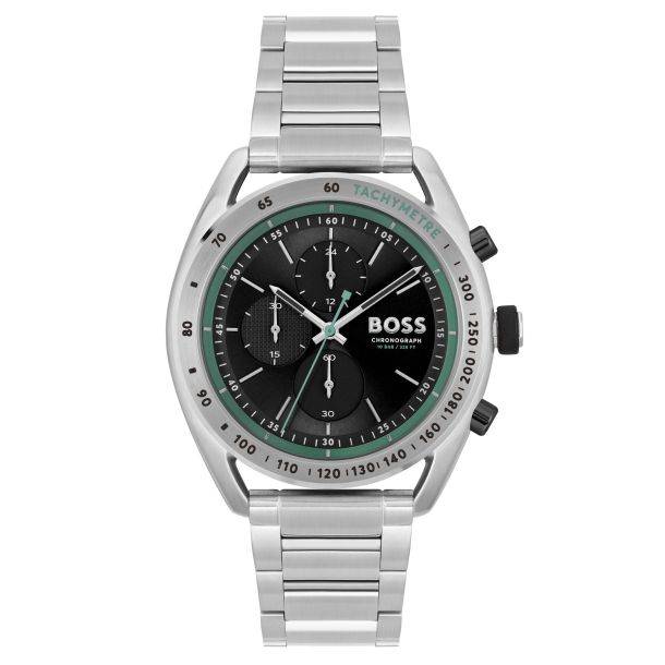 Hugo Boss Center Court Chronograph Stainless Steel Bracelet Watch | 44mm |  1514023 | REEDS Jewelers