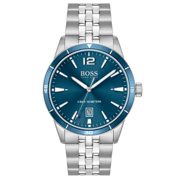 Boss shop watch blue