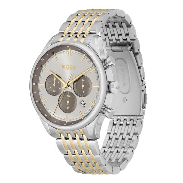Hugo boss companion mesh chronograph discount