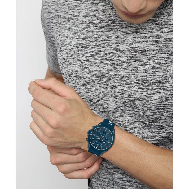 Hugo boss men's ion plated strap watch store