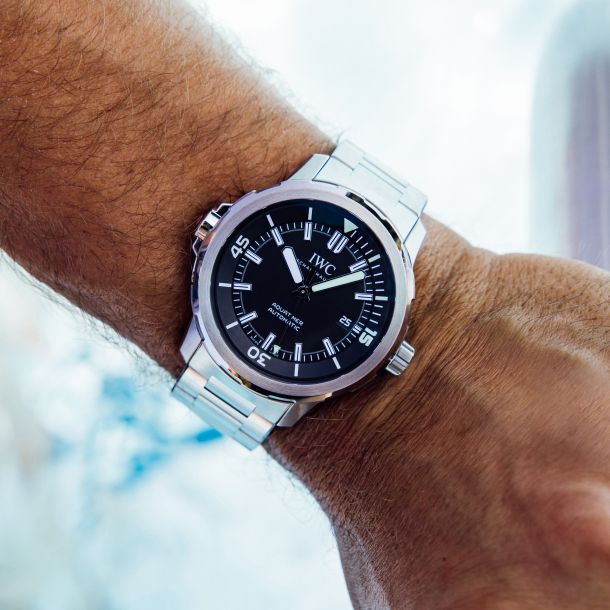 Iwc aquatimer steel bracelet shop