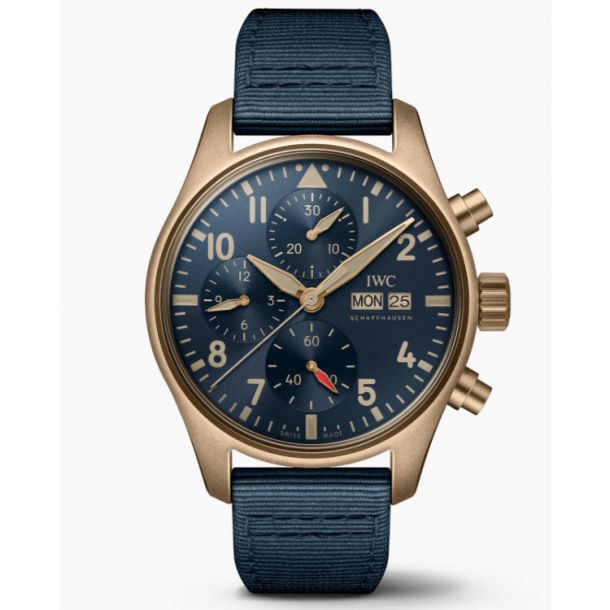 Iwc blue strap shop