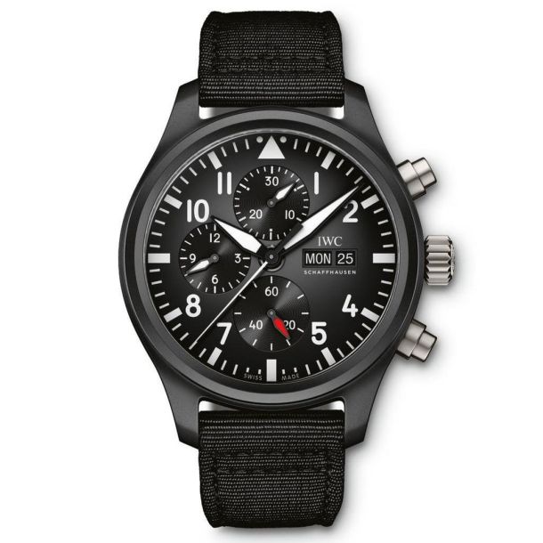 IWC Pilots Chronograph Watches Of Switzerland 20th Anniversary