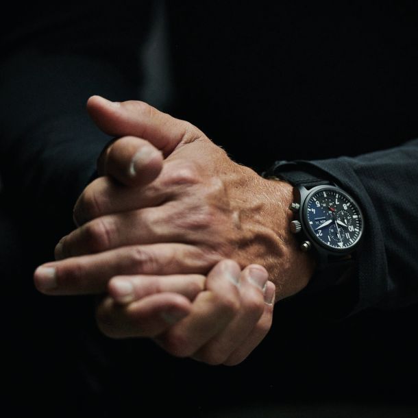 Iwc pilot's watch sales chronograph top gun
