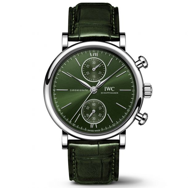 Iwc best sale green watch