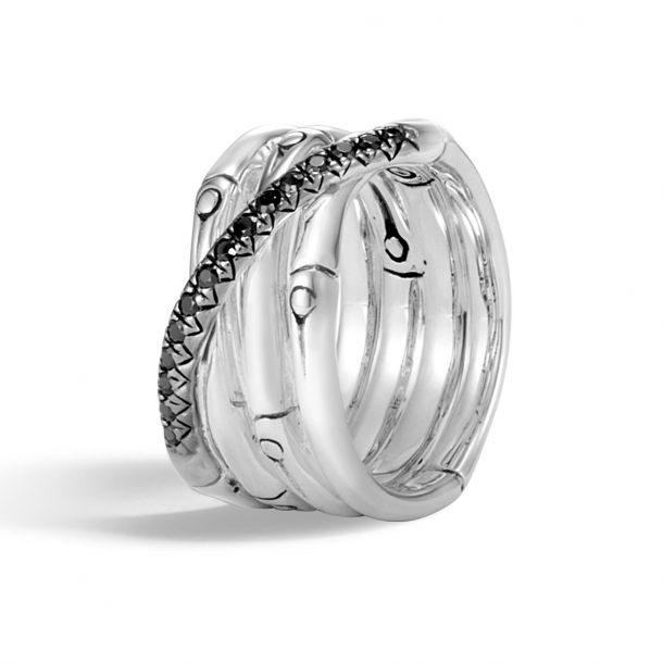 John hardy black 2025 sapphire ring