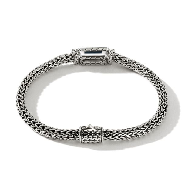 John Hardy Classic Chain topaz bracelet - Silver