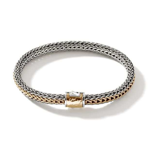 John hardy two tone bracelet deals