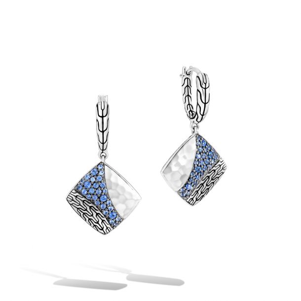 John hardy classic 2025 chain drop earrings