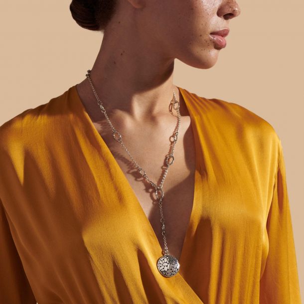 John Hardy Kali Y Necklace in Sterling Silver REEDS Jewelers