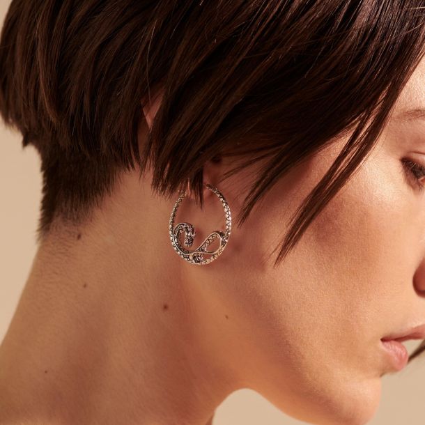 John hardy naga hoop earrings new arrivals