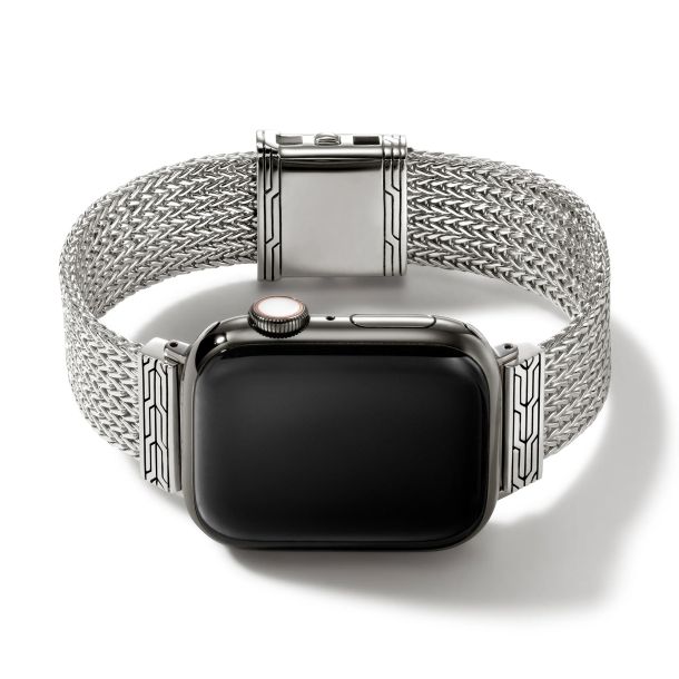 【SALE】 John Hardy Stainless Steel Apple Watch Strap - 18mm | REEDS スマートフォン本体