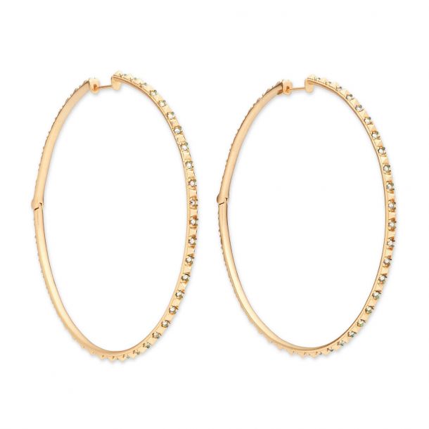 Kendra Scott Annemarie Hoop Earrings in Gold Plated