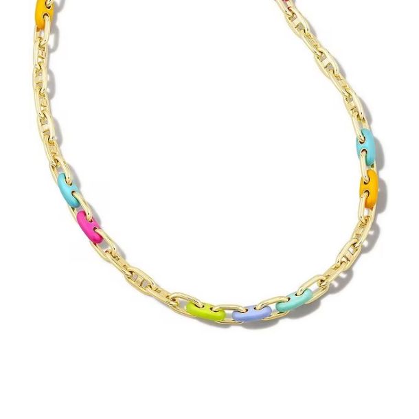 Multi color kendra scott necklace sales
