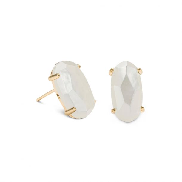 Kendra Scott Betty Ivory Mother of Pearl Earrings