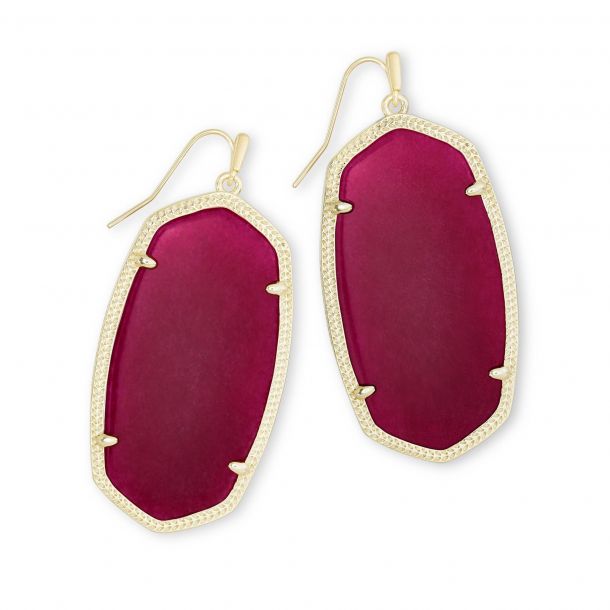 Kendra scott red danielle earrings new arrivals