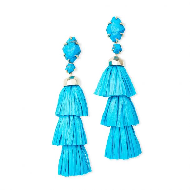 Kendra scott aqua howlite earrings store