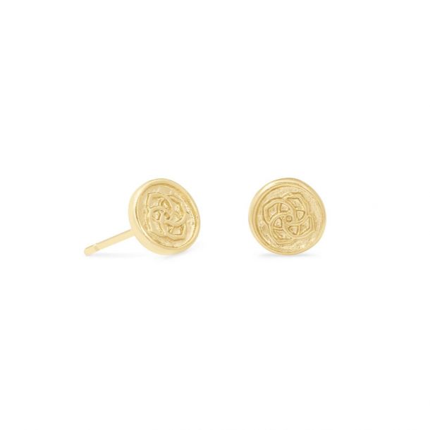 Dira stud earrings in gold hotsell