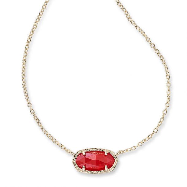 Kendra scott deals ruby red necklace
