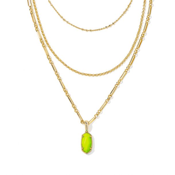 Neon yellow kendra scott earrings discount