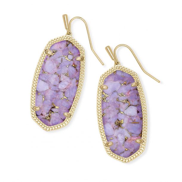 Kendra scott best sale purple earrings
