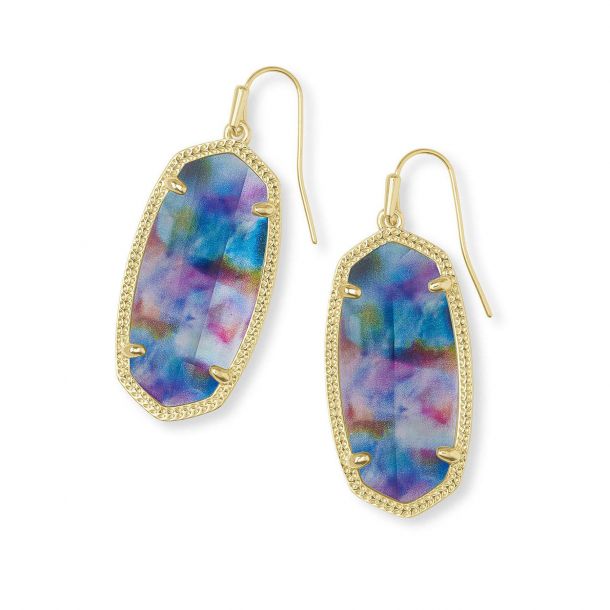 Kendra scott shop tie dye earrings