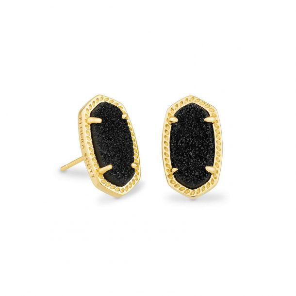 Kendra scott black studs sale