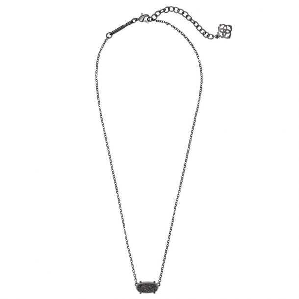 Kendra scott gunmetal necklace online