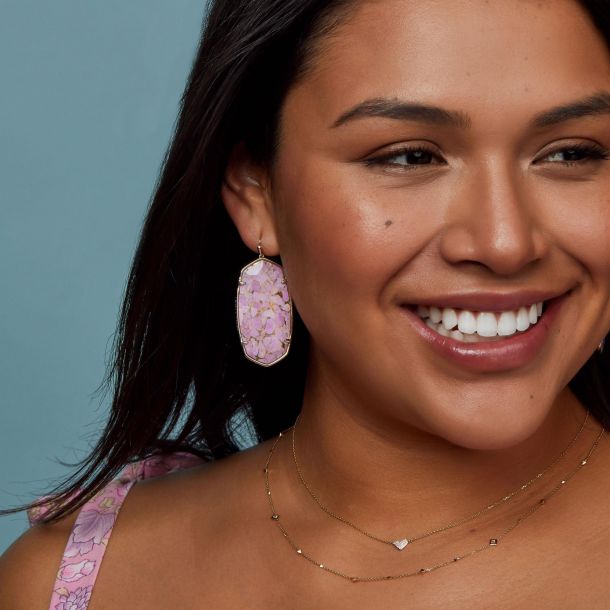 Kendra scott discount black danielle earrings