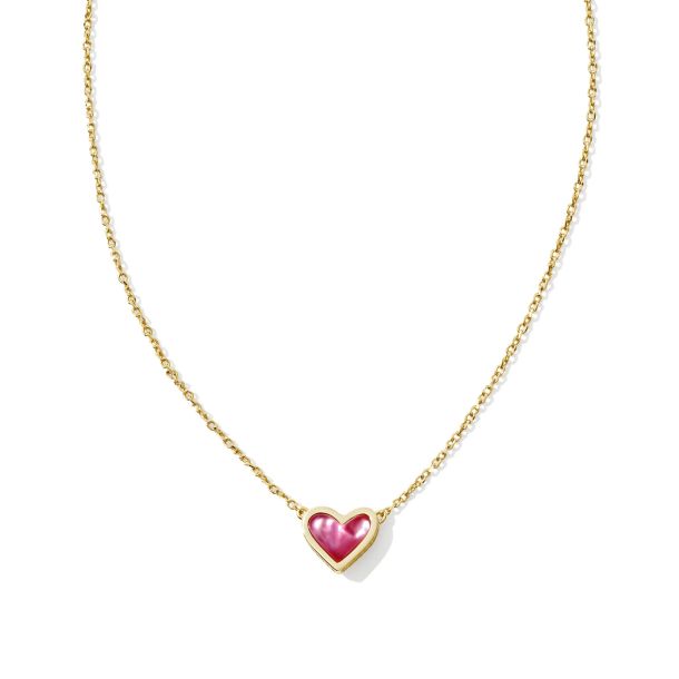 Kendra Scott Framed Ari Heart Short Pendant Necklace in