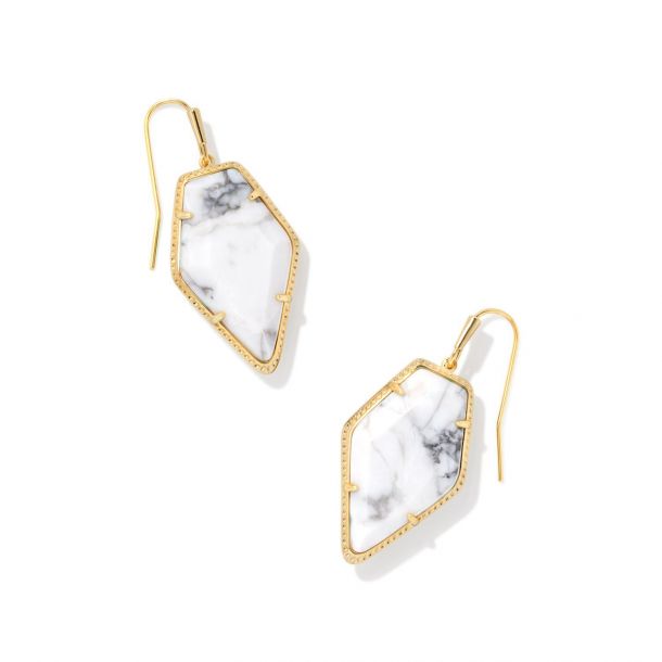 Kendra scott howlite earrings online