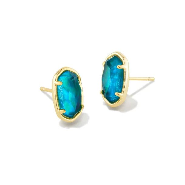 Abalone stud earrings on sale