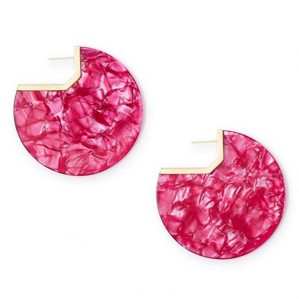 Kendra Scott Kai Earrings in Azalea Acetate Gold Plated