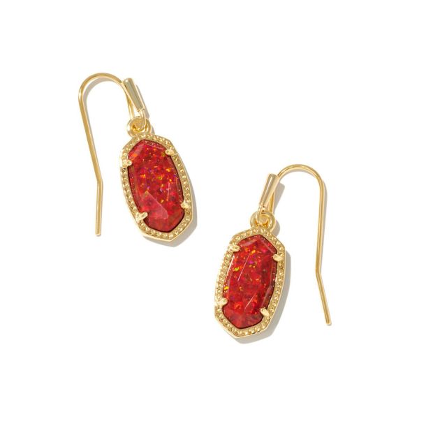 Red kendra scott earrings on sale