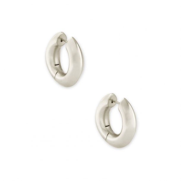 Kendra scott on sale hammered hoop earrings