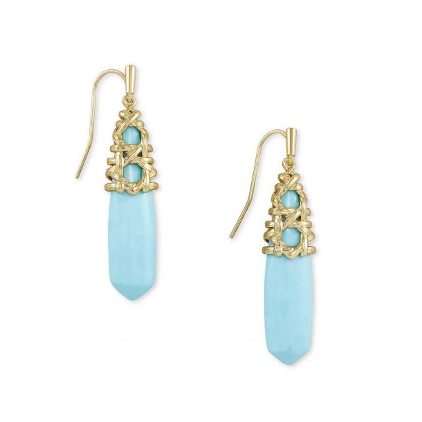Kendra scott light blue earrings shop