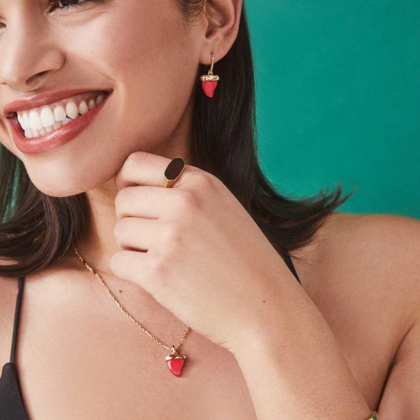 Kendra scott red mother of pearl hotsell