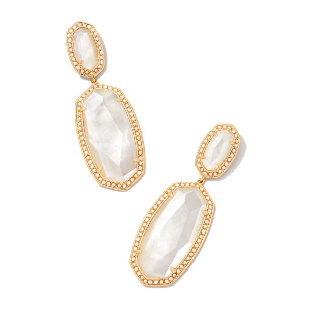 Mother of pearl statement earrings store